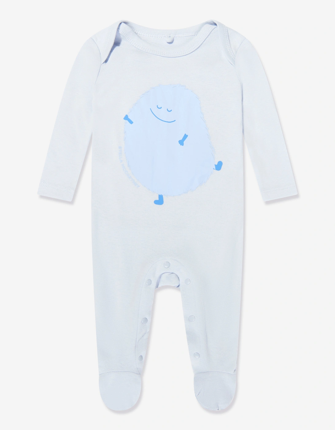 Baby Boys Jersey Babygrow Set in Blue