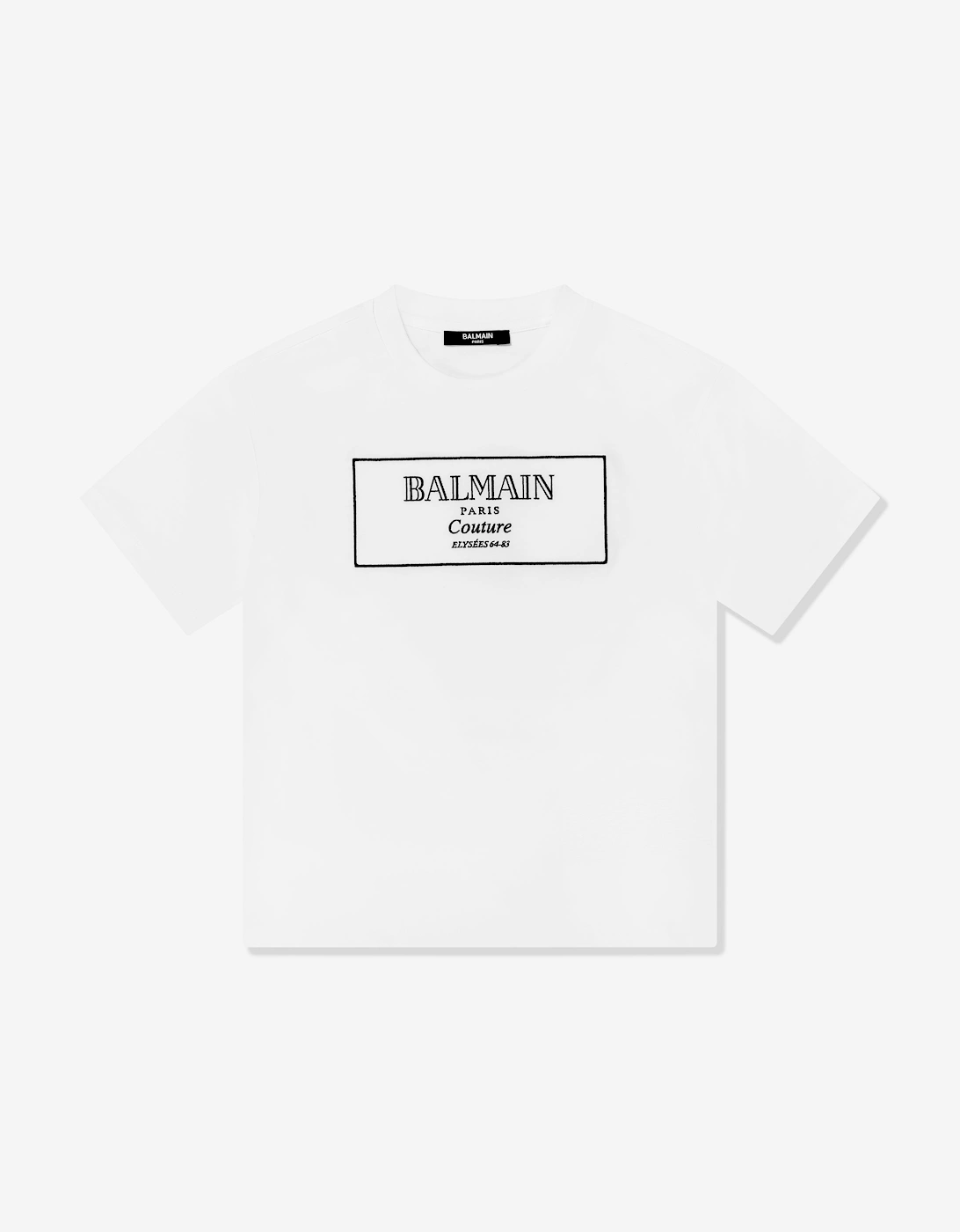 Kids Logo Print T-Shirt in White, 5 of 4