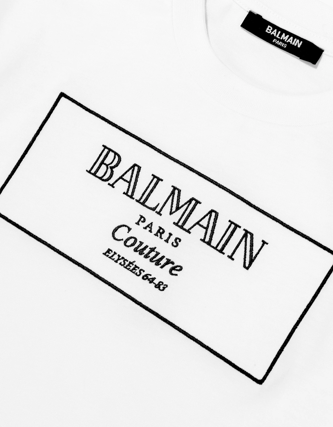 Kids Logo Print T-Shirt in White