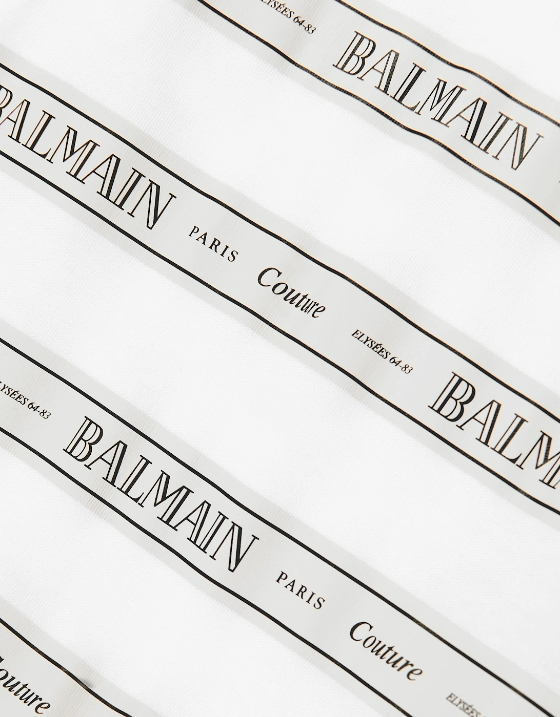 Baby Striped Logo Babygrow in White