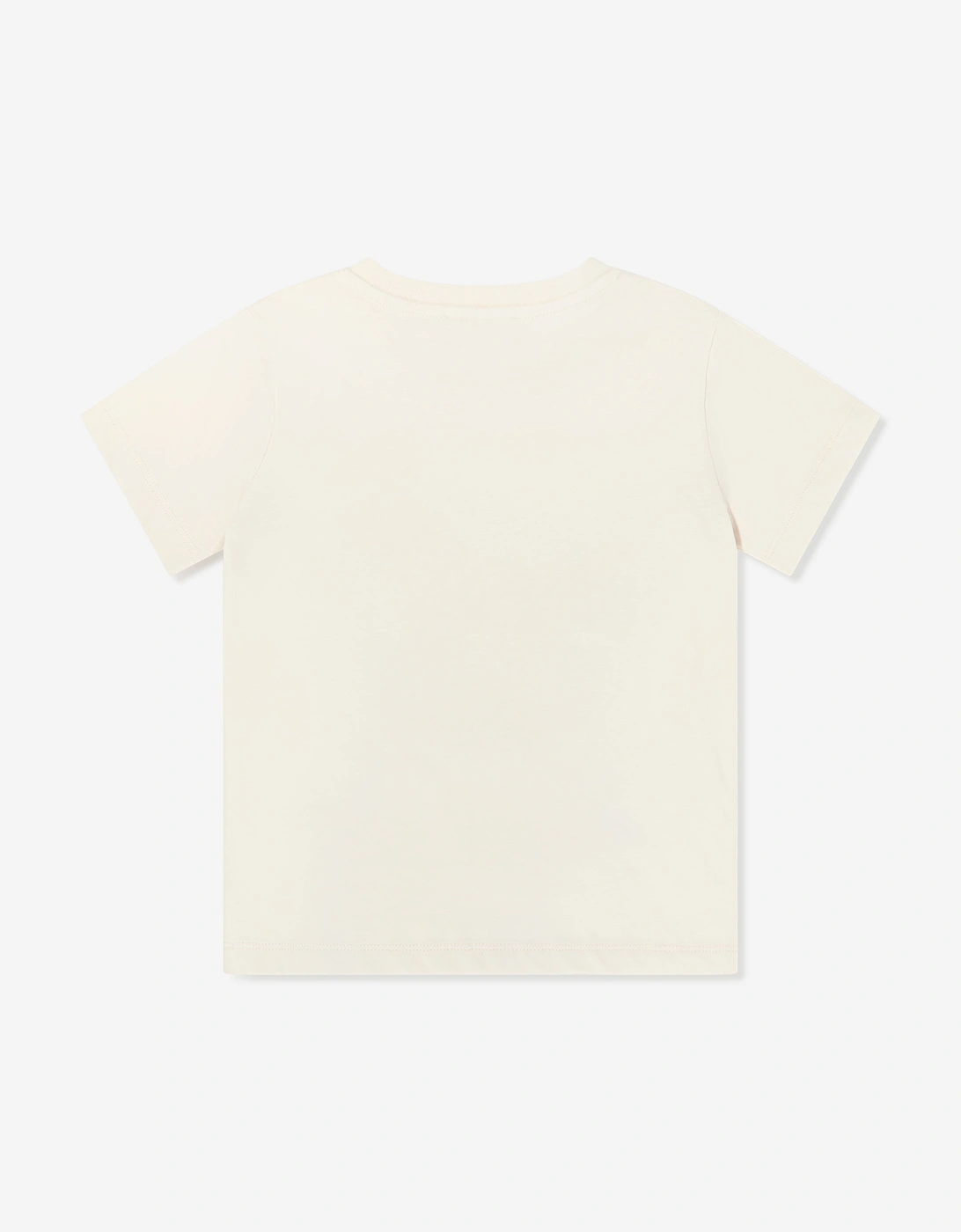 Boys Logo T-Shirt in Beige