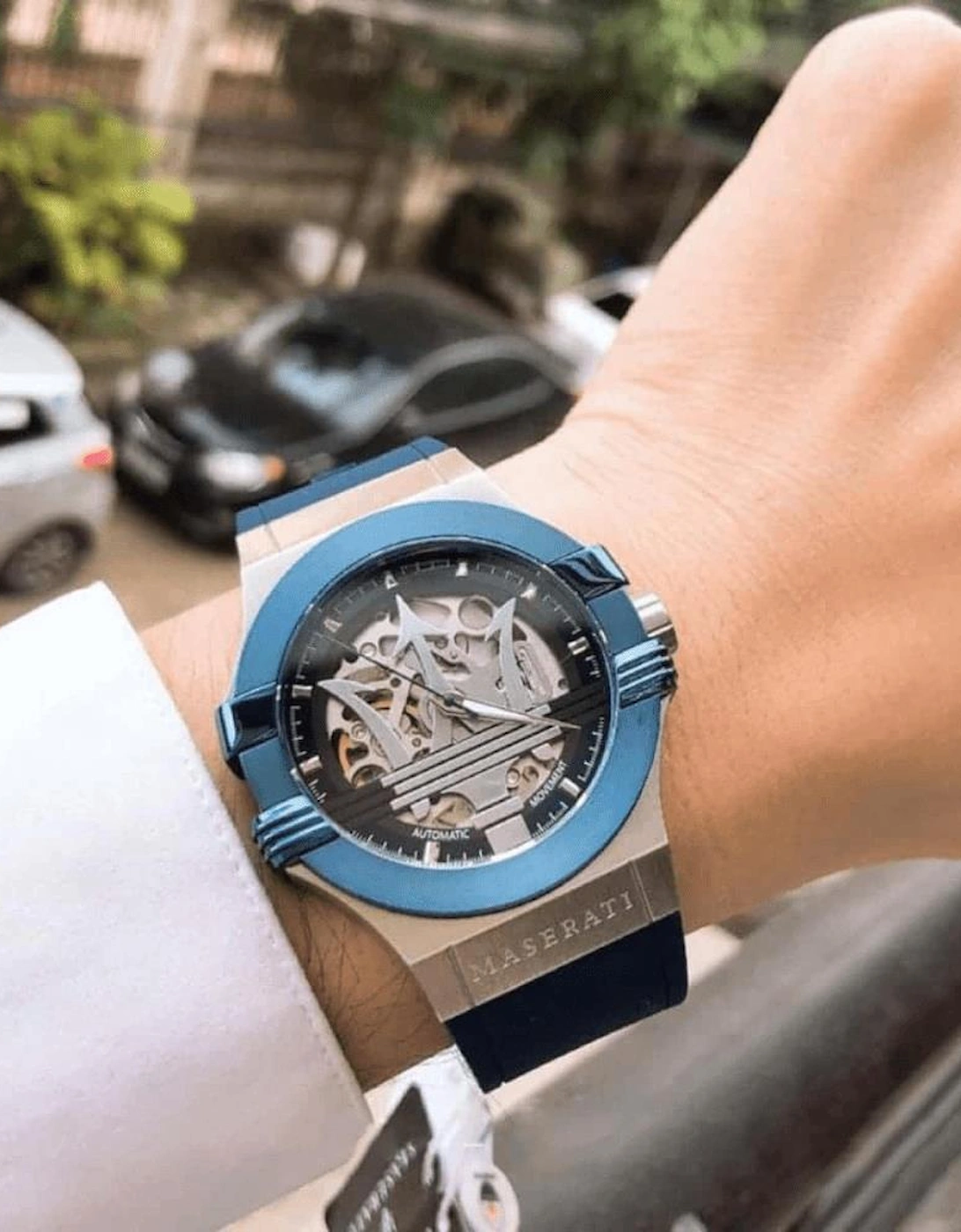 R8821108028 Automatic Skeleton Dial Men's Watch