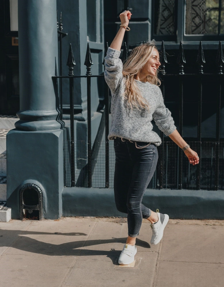 ELEVATE STEP IN Ladies Trainers White