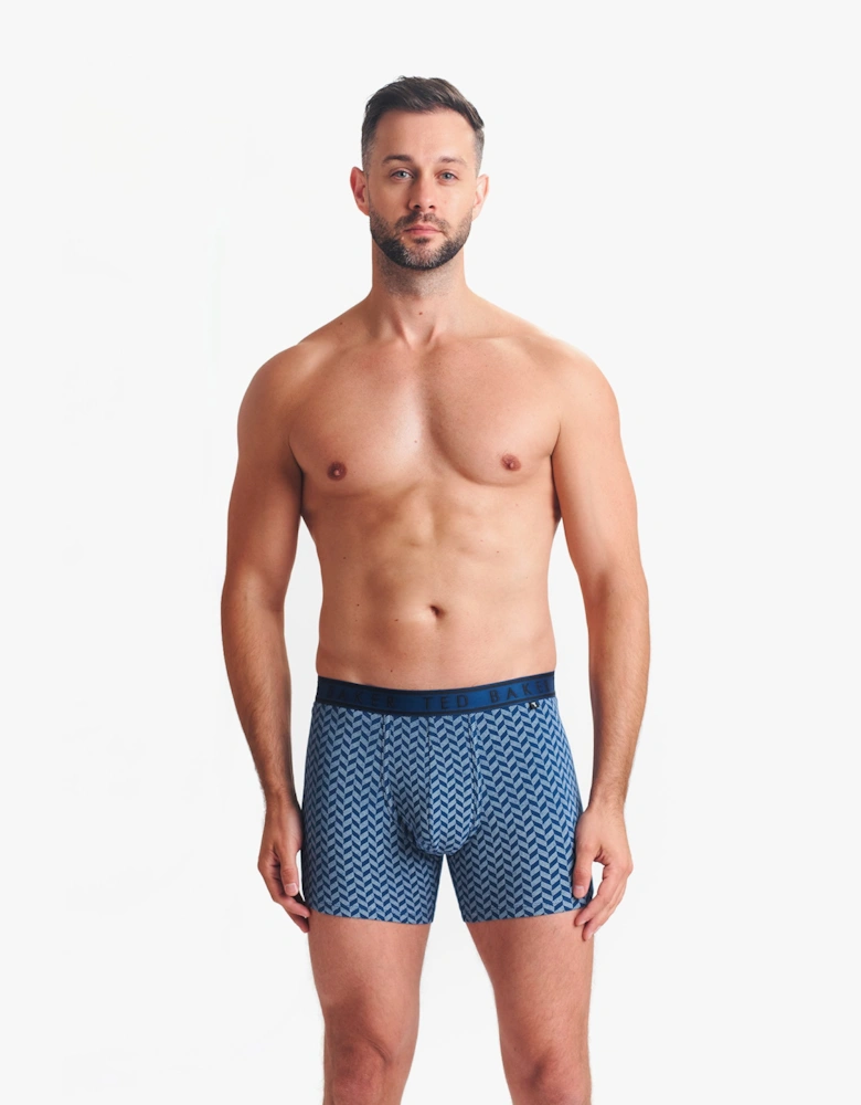 3-Pack Cotton Boxer Briefs Mens Boxer Briefs Navy/Rovelli Blue/Heather Grey