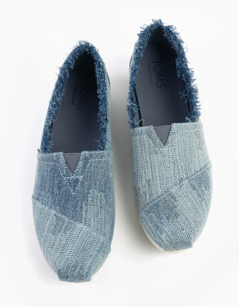 ALPARGATA CLASSIC Womens Espadrille Blue