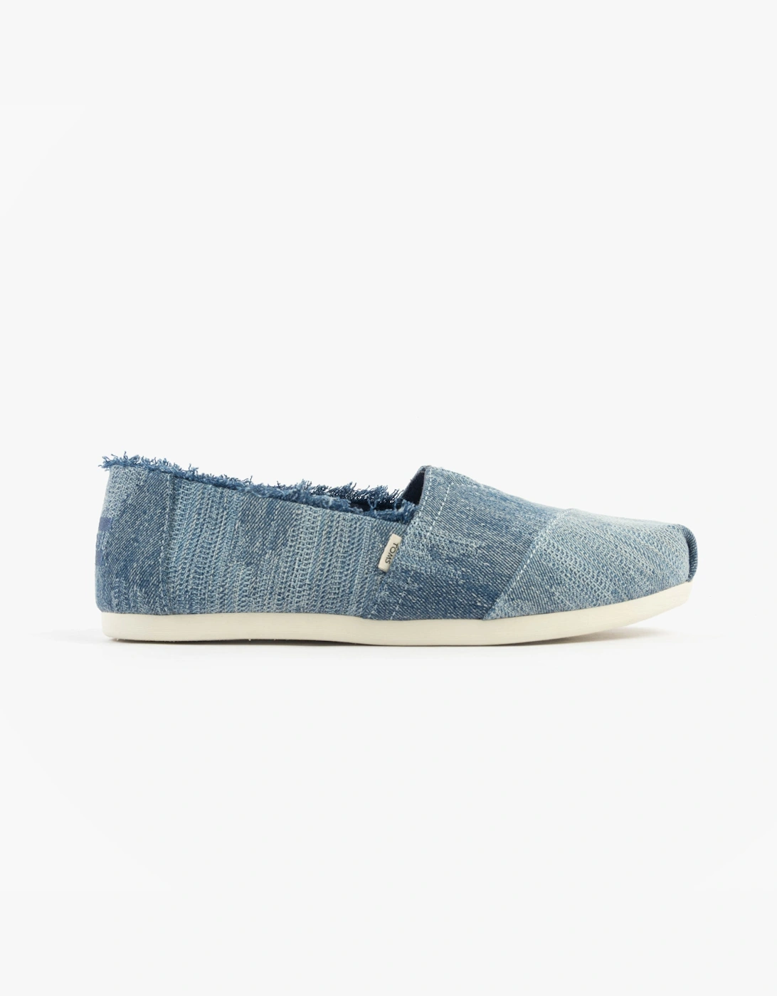 Women's TOMS ALPARGATA CLASSIC Womens Espadrille Blue - Size: 4