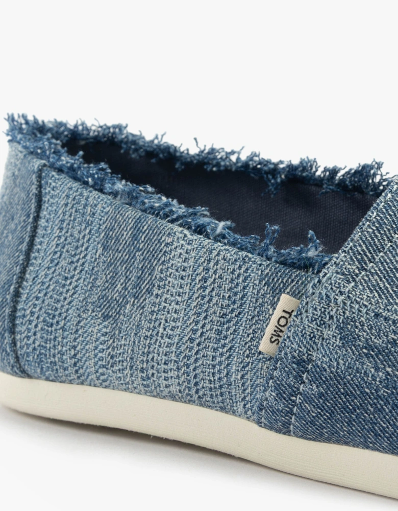 ALPARGATA CLASSIC Womens Espadrille Blue