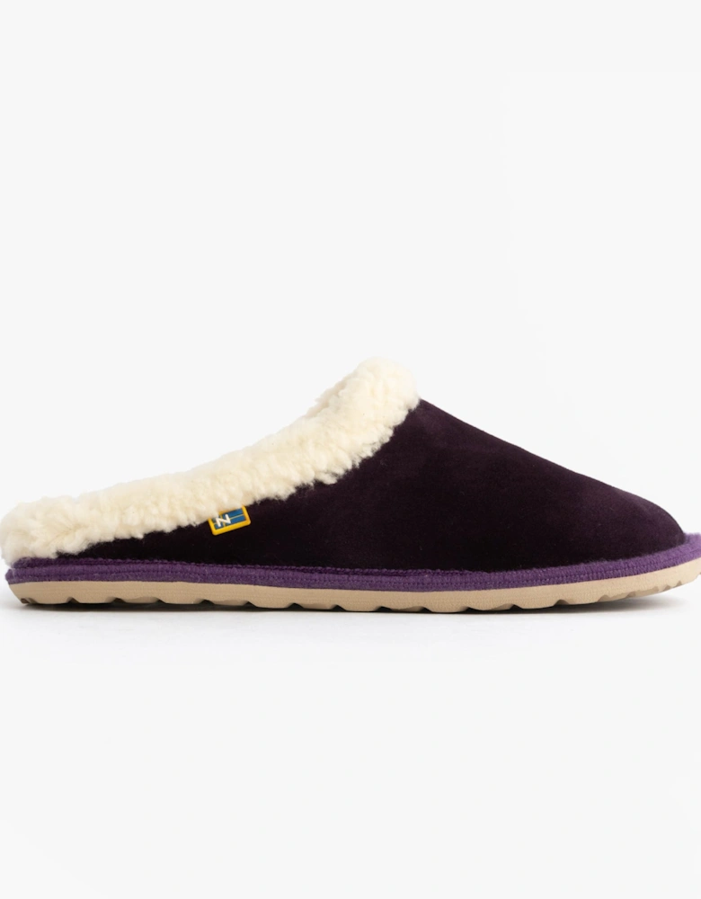 AFELPADO Womens Mules SlippersPurpura