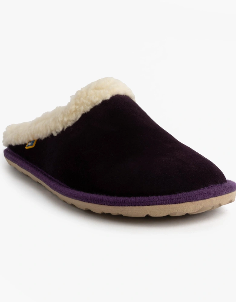 AFELPADO Womens Mules SlippersPurpura