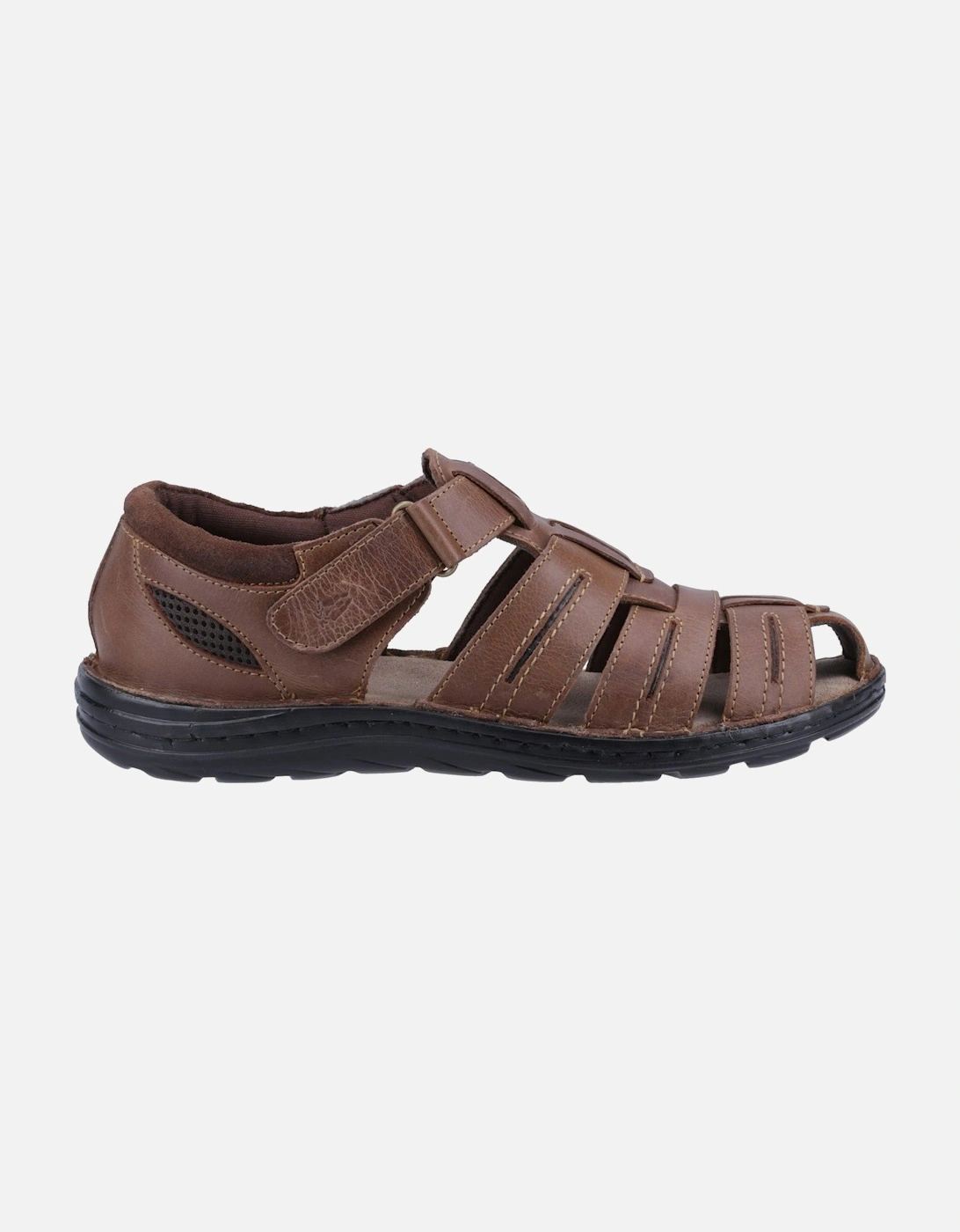 ALBERT Mens Sandals Tan, 5 of 4