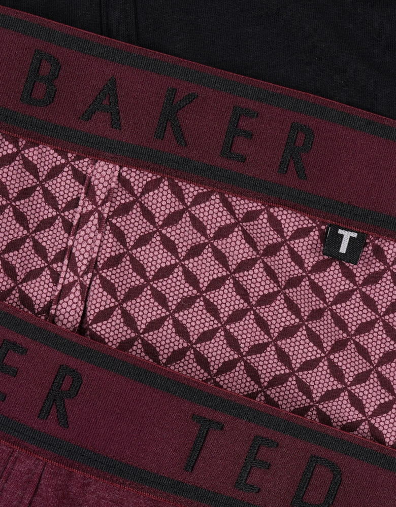 3-Pack Cotton Boxer Briefs Mens Boxer Briefs Black/Charix/Fig