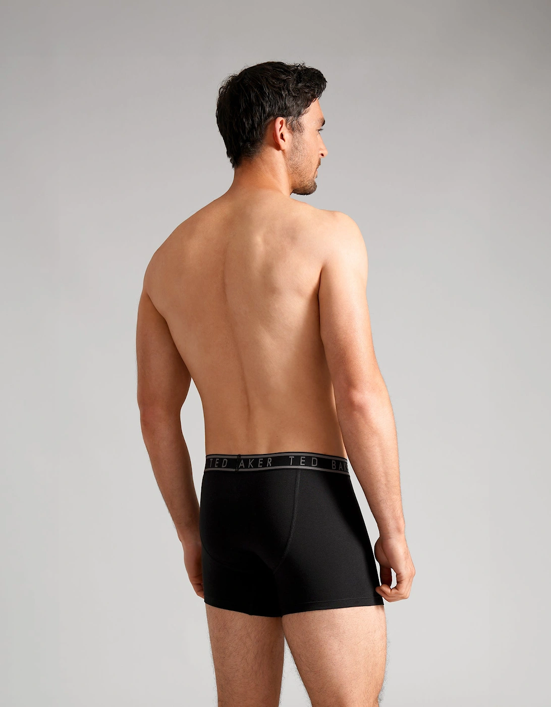 3-Pack Cotton Boxer Briefs Mens Boxer Briefs Black/Charix/Fig