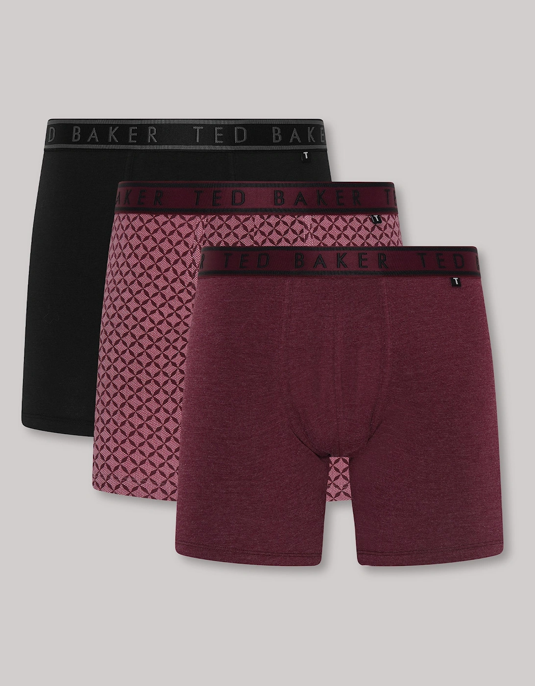 3-Pack Cotton Boxer Briefs Mens Boxer Briefs Black/Charix/Fig, 7 of 6