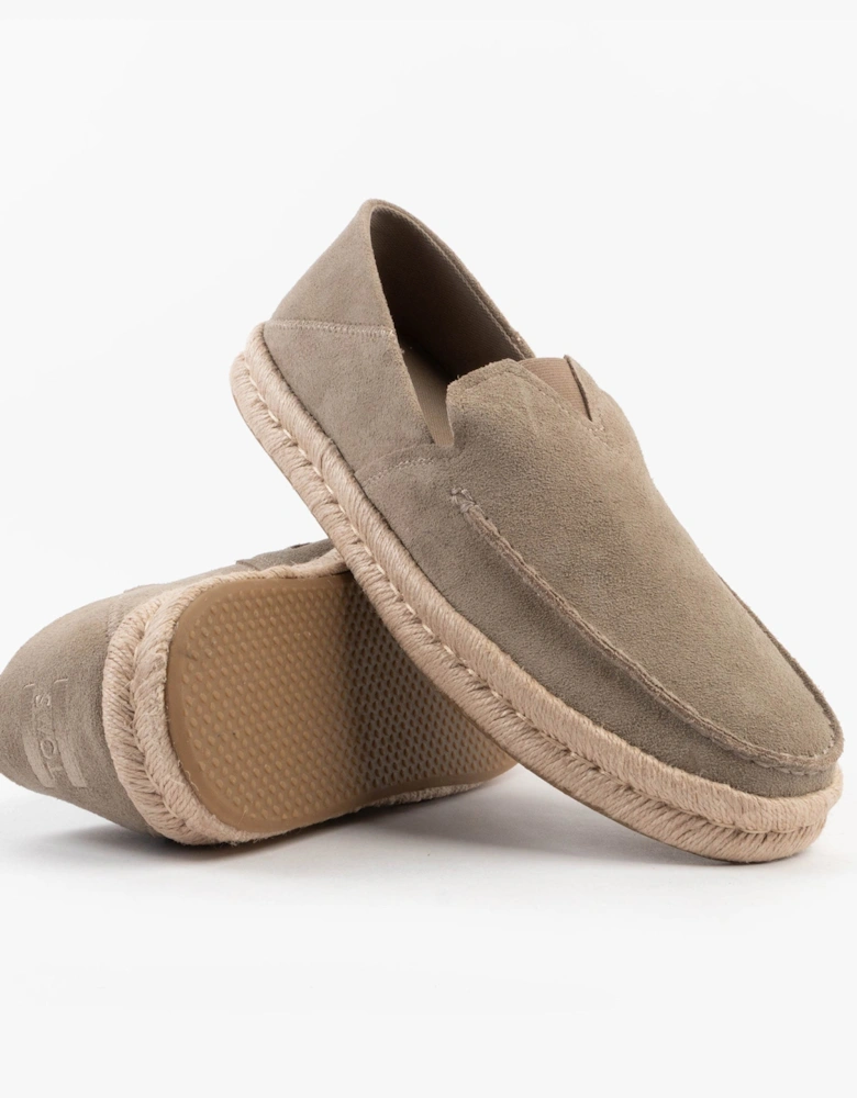 ALONSO LOAFER ROPE Mens Espadrille Taupe