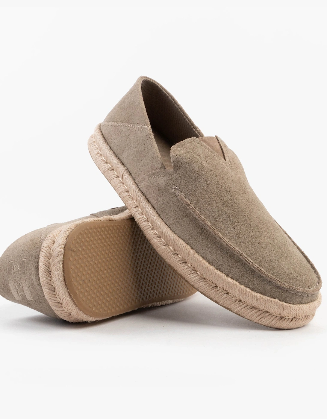 ALONSO LOAFER ROPE Mens Espadrille Taupe