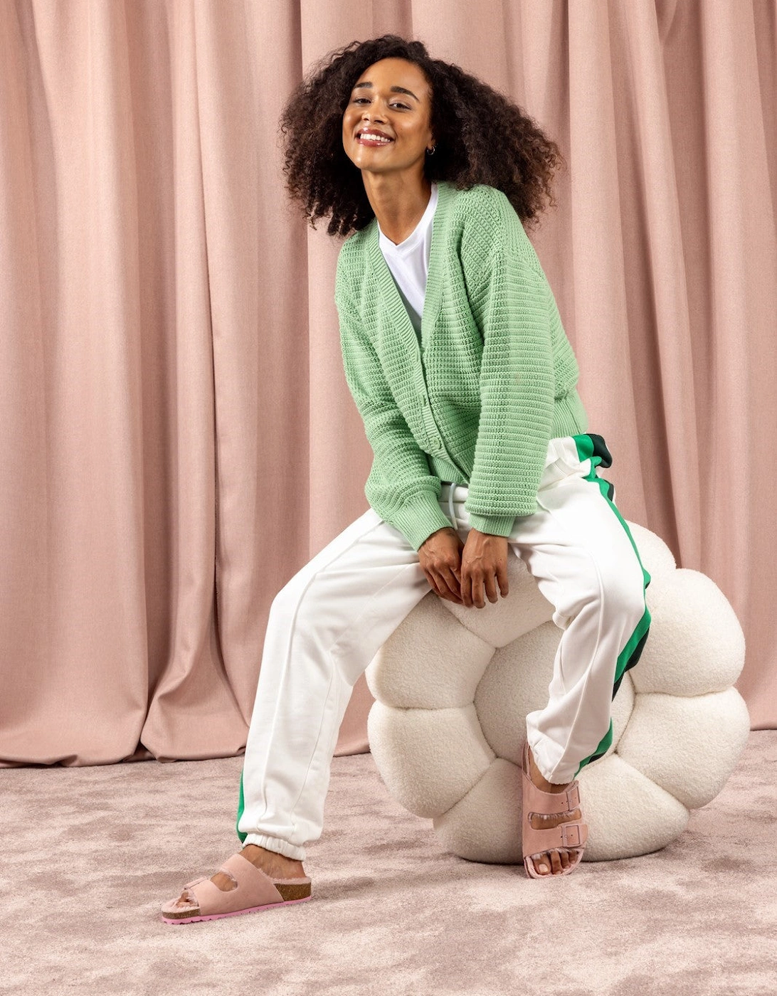 JESSIE Ladies Slippers Light Pink