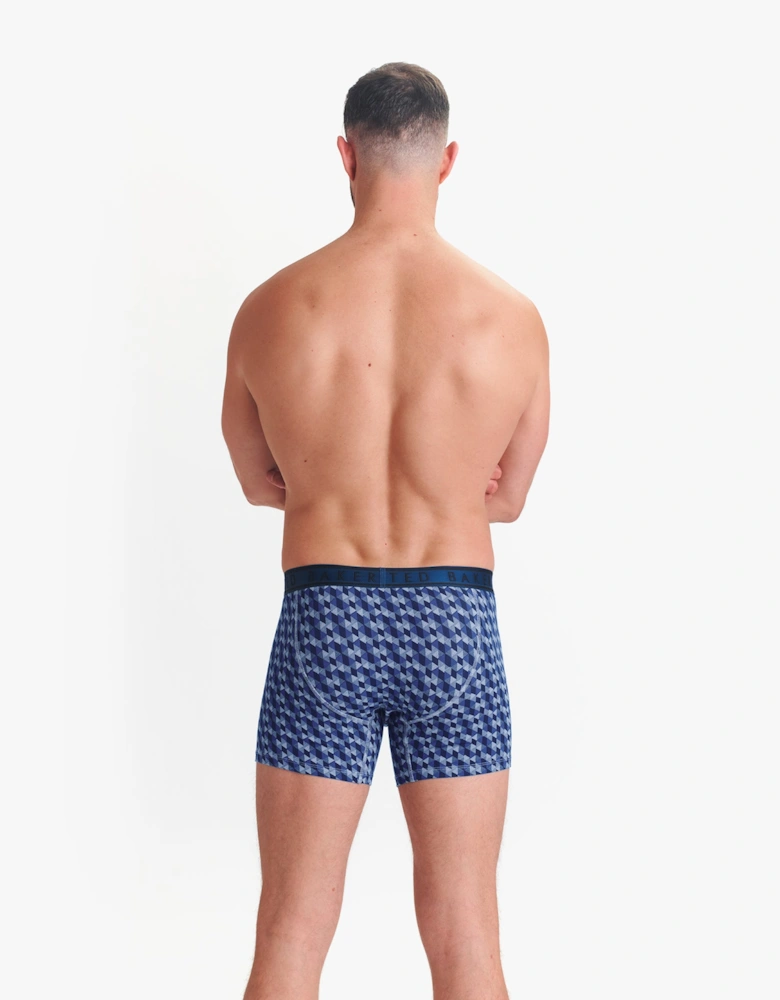 3-Pack Cotton Boxer Briefs Mens Boxer Briefs Estate Blue/Statesman/Navy