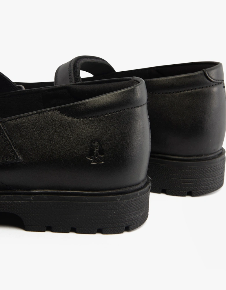 TALLY Girls School Leather Shoes Black