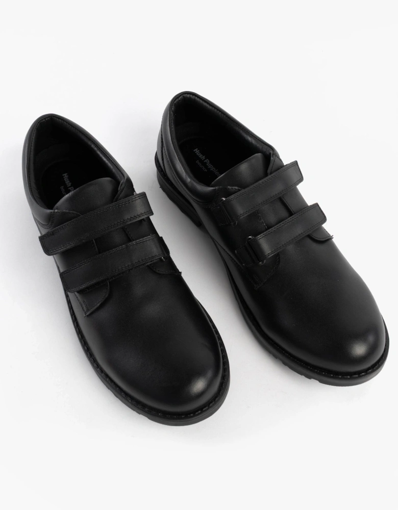 BARRY Boys School Shoes Black