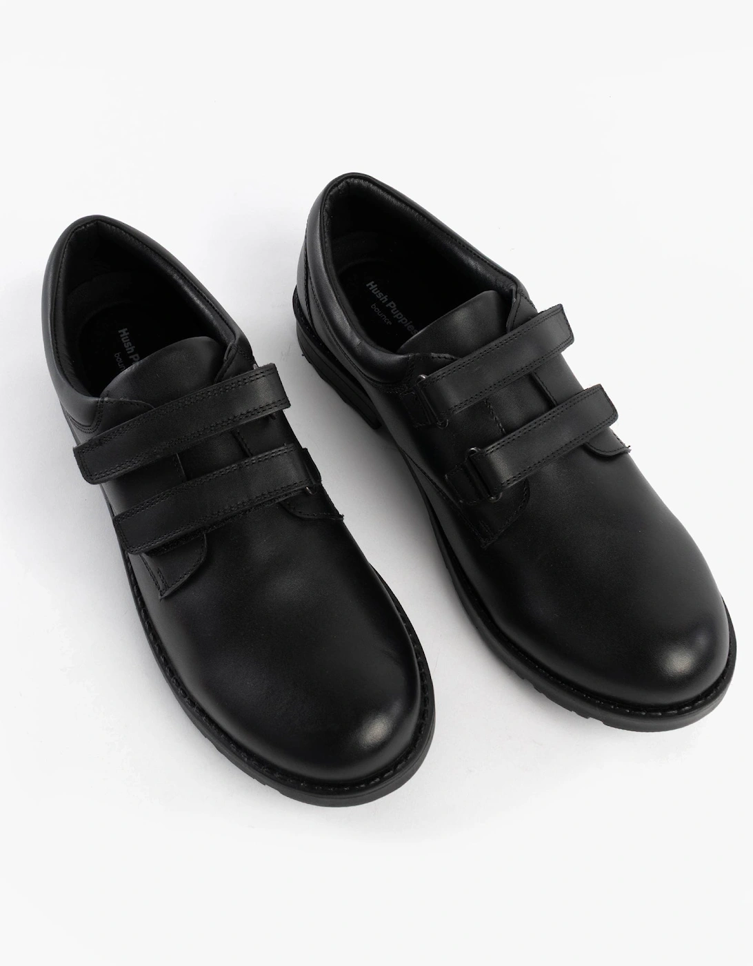 BARRY Boys School Shoes Black