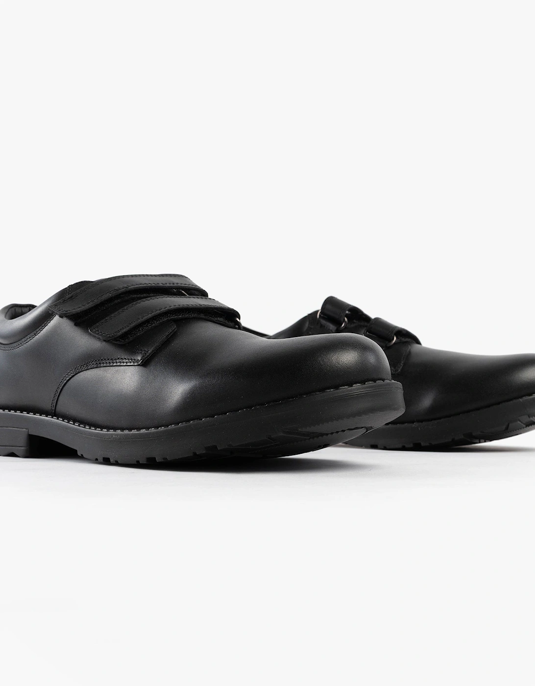 BARRY Boys School Shoes Black