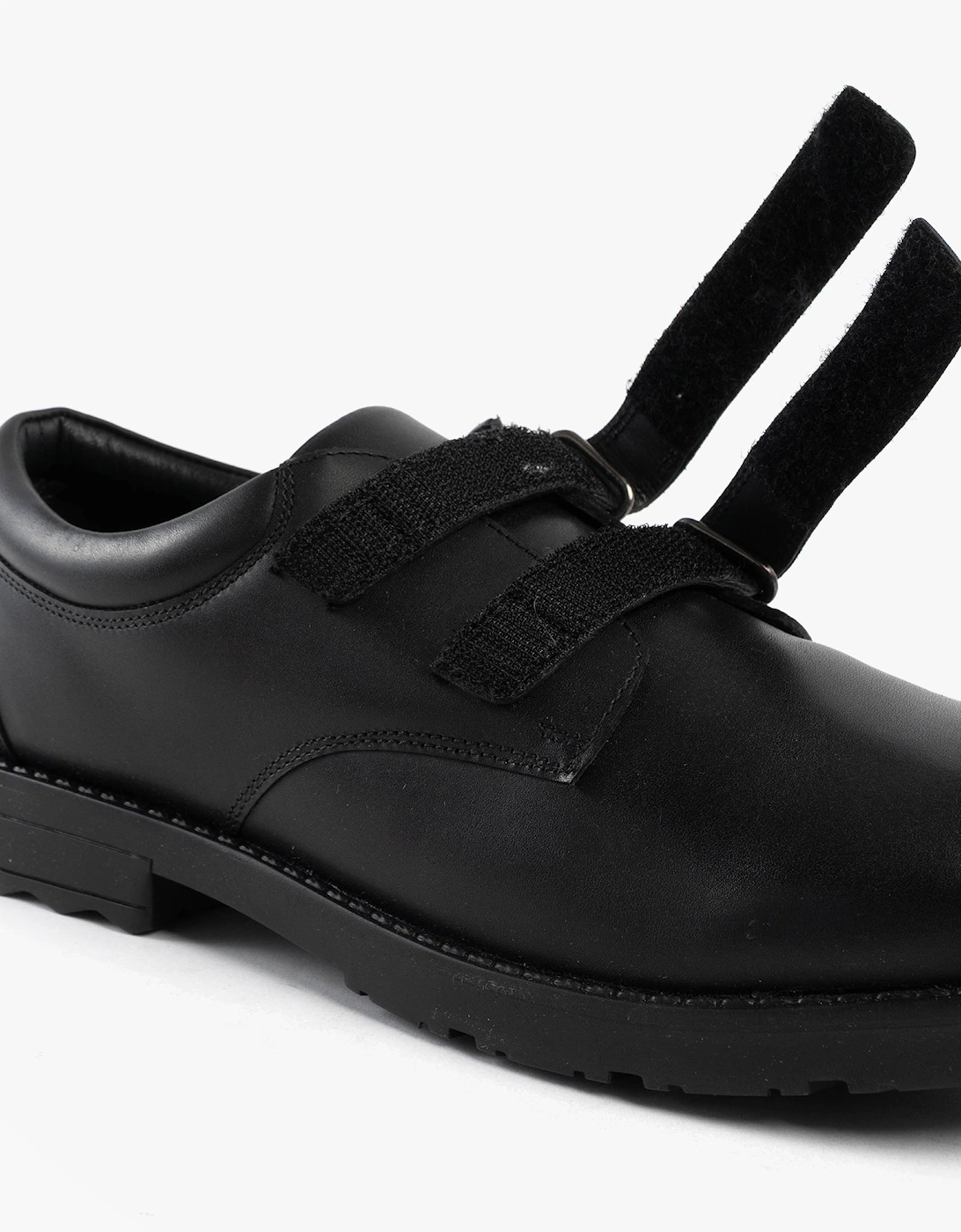 BARRY Boys School Shoes Black