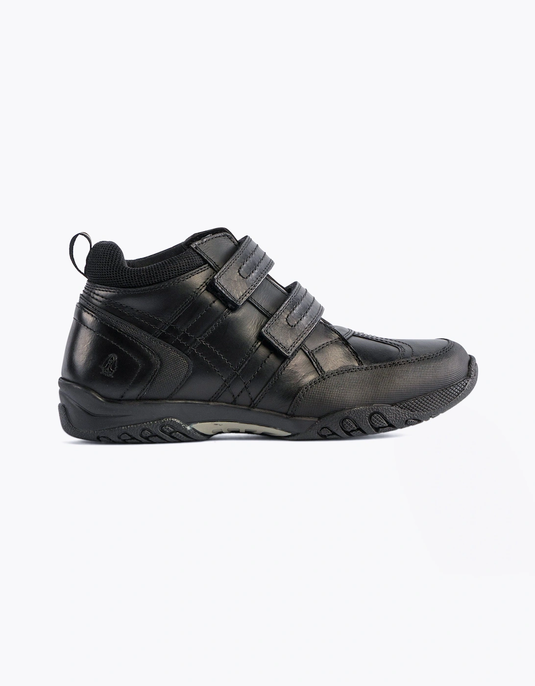 Hush Puppies Boys Black 'S Jezza School Boots  Uk 3.5 Older Kids