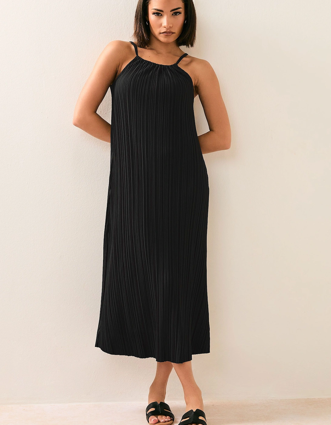 Petite Plisse Dress, 2 of 1