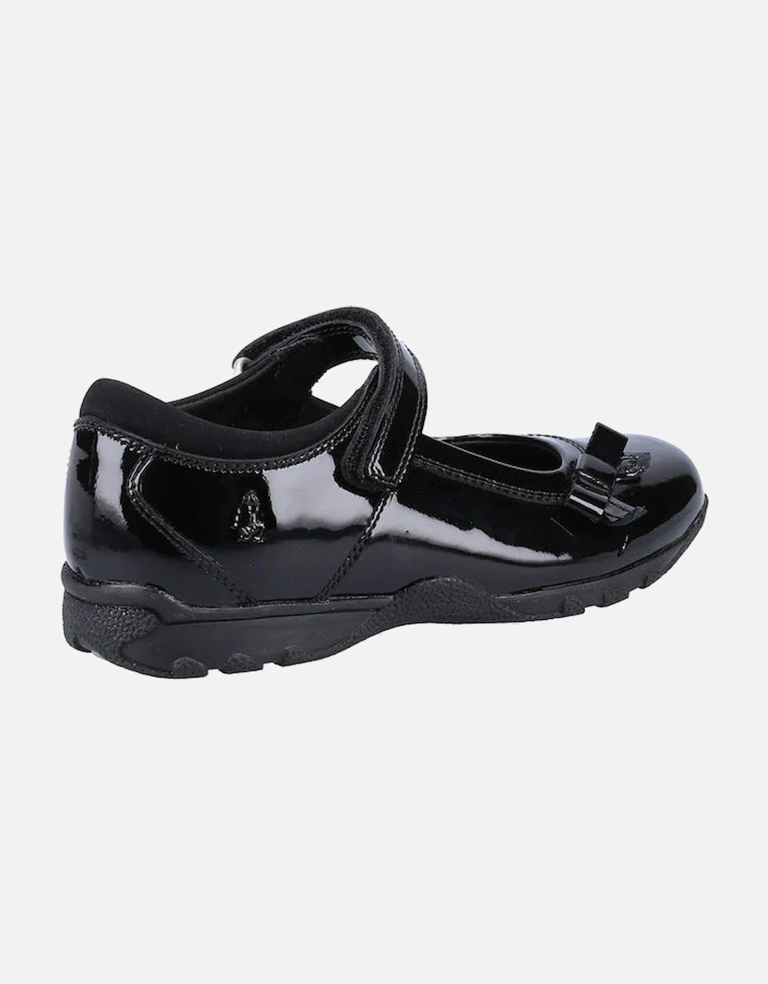 CARRIE Girls School Shoes Black