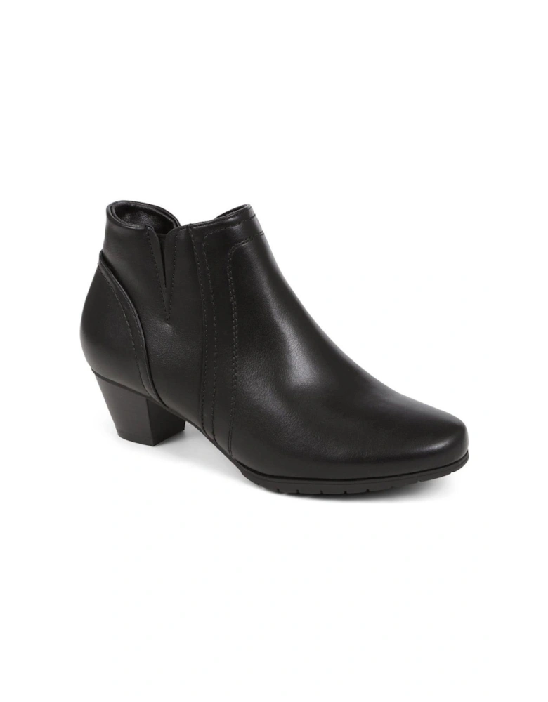 Low Heel Ankle Boots