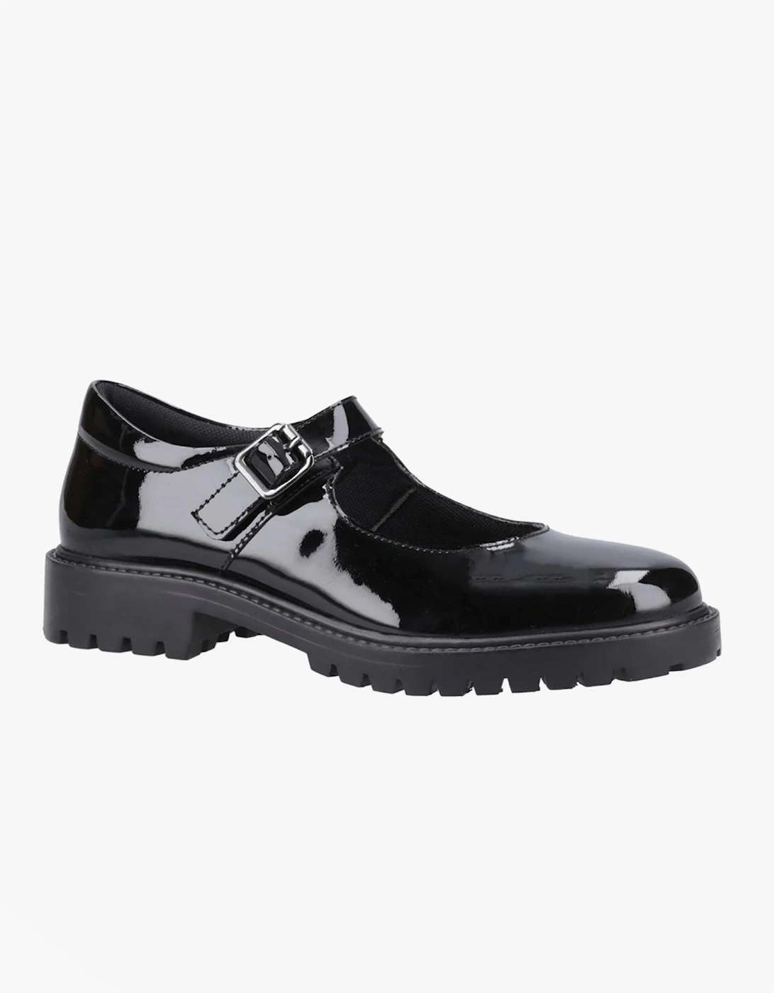 AURORA PATENT Girls Shoes Black, 8 of 7
