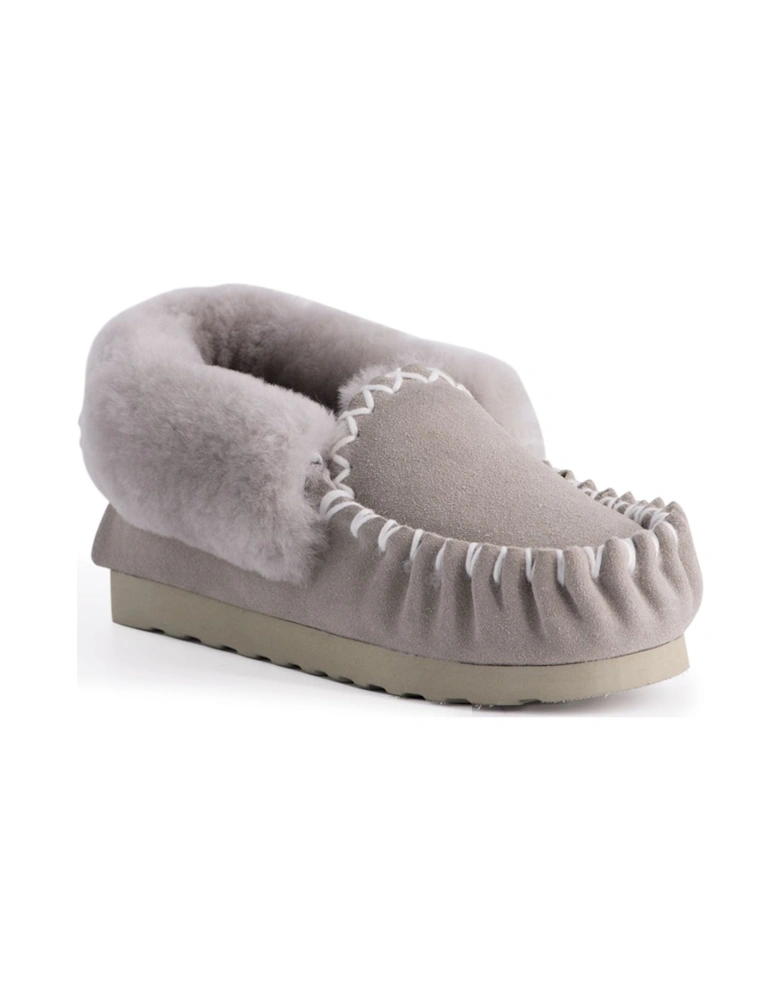 Hand Stitched  Sheepskin Moccasin