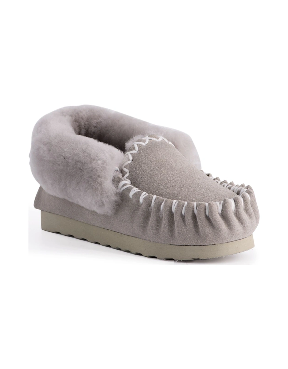 Hand Stitched  Sheepskin Moccasin, 2 of 1