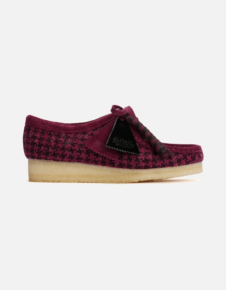Originals Wallabee Harris Tweed Women's Purple Shoes