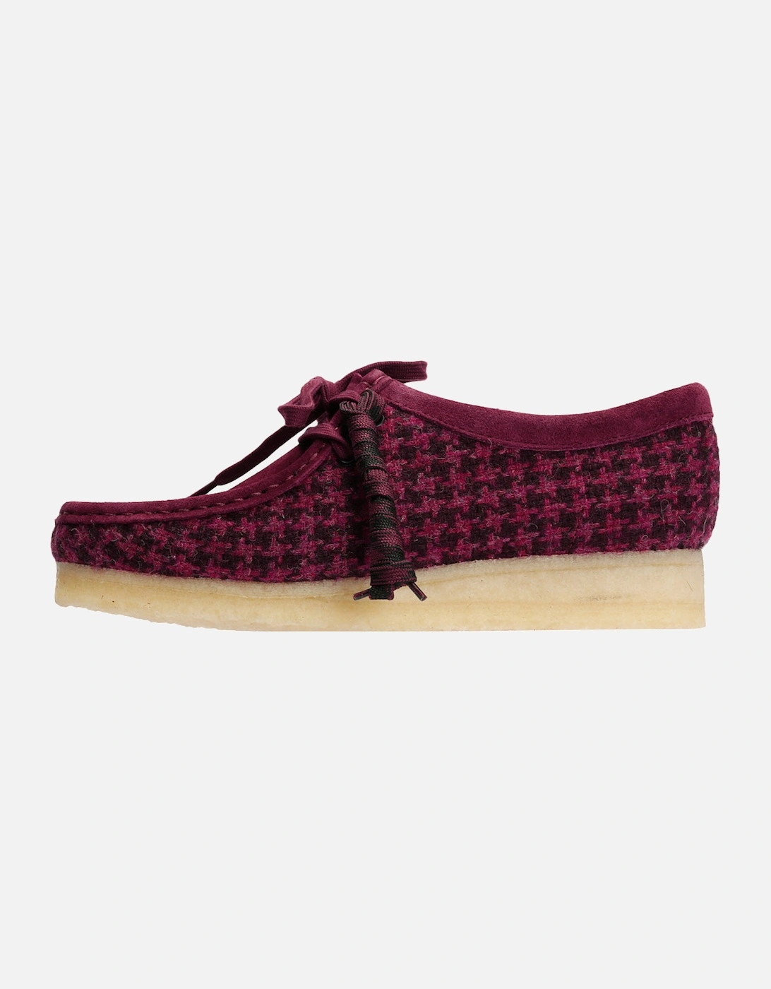 Originals Wallabee Harris Tweed Women's Purple Shoes