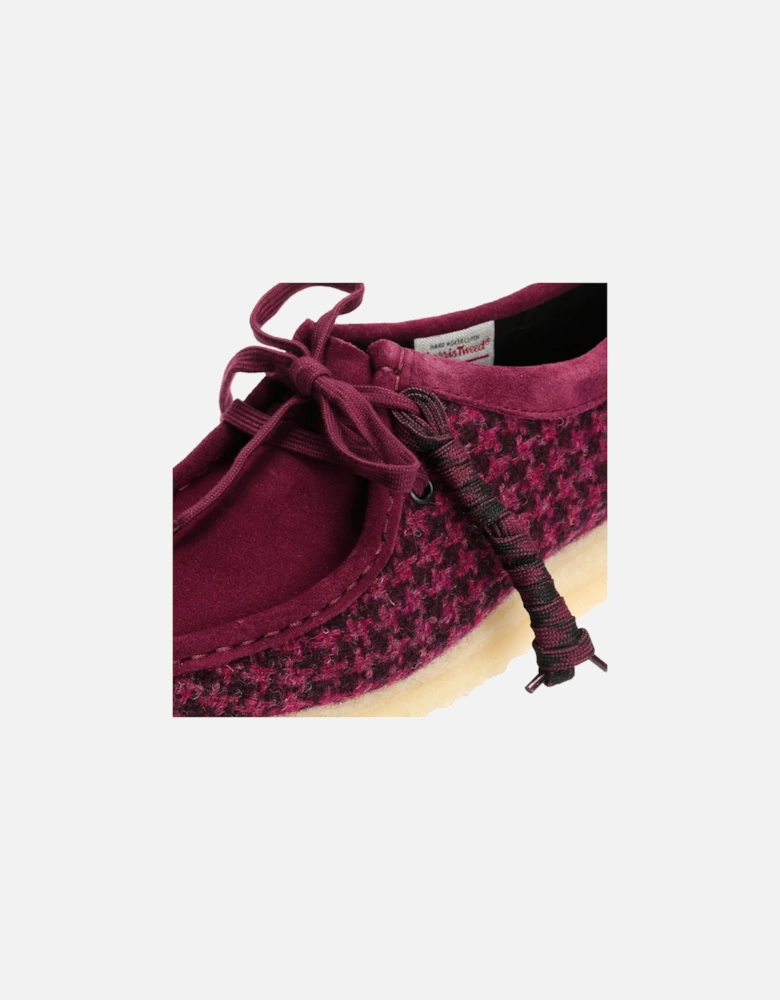 Originals Wallabee Harris Tweed Women's Purple Shoes