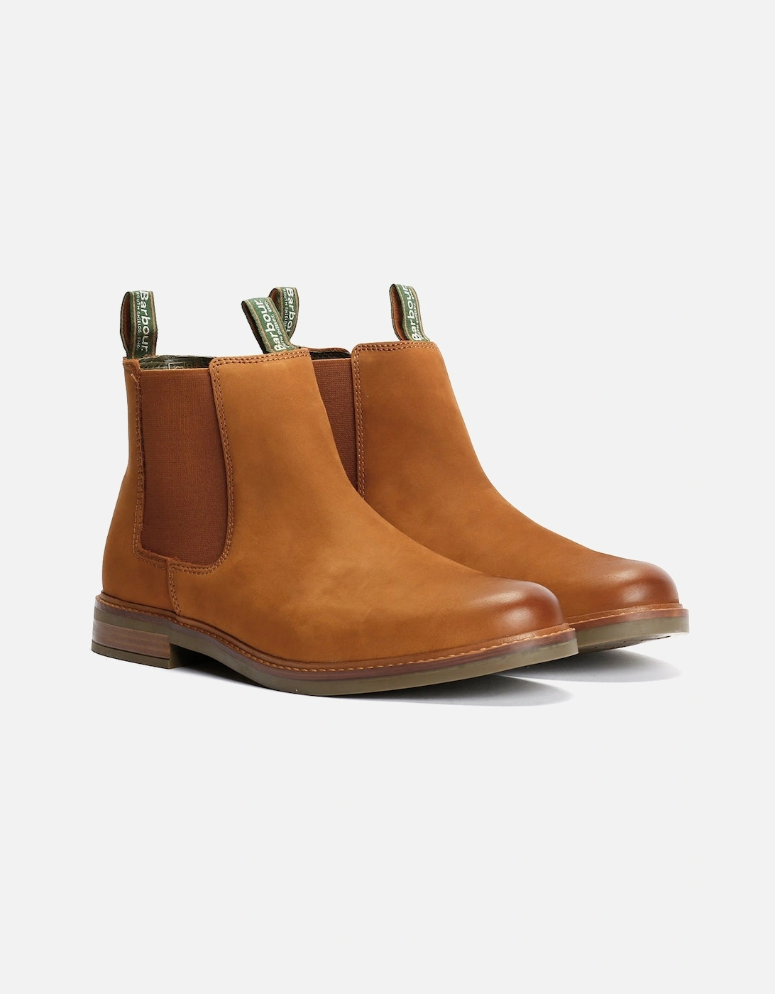 Farsley Leather Men's Dark Tan Chelsea Boots, 9 of 8
