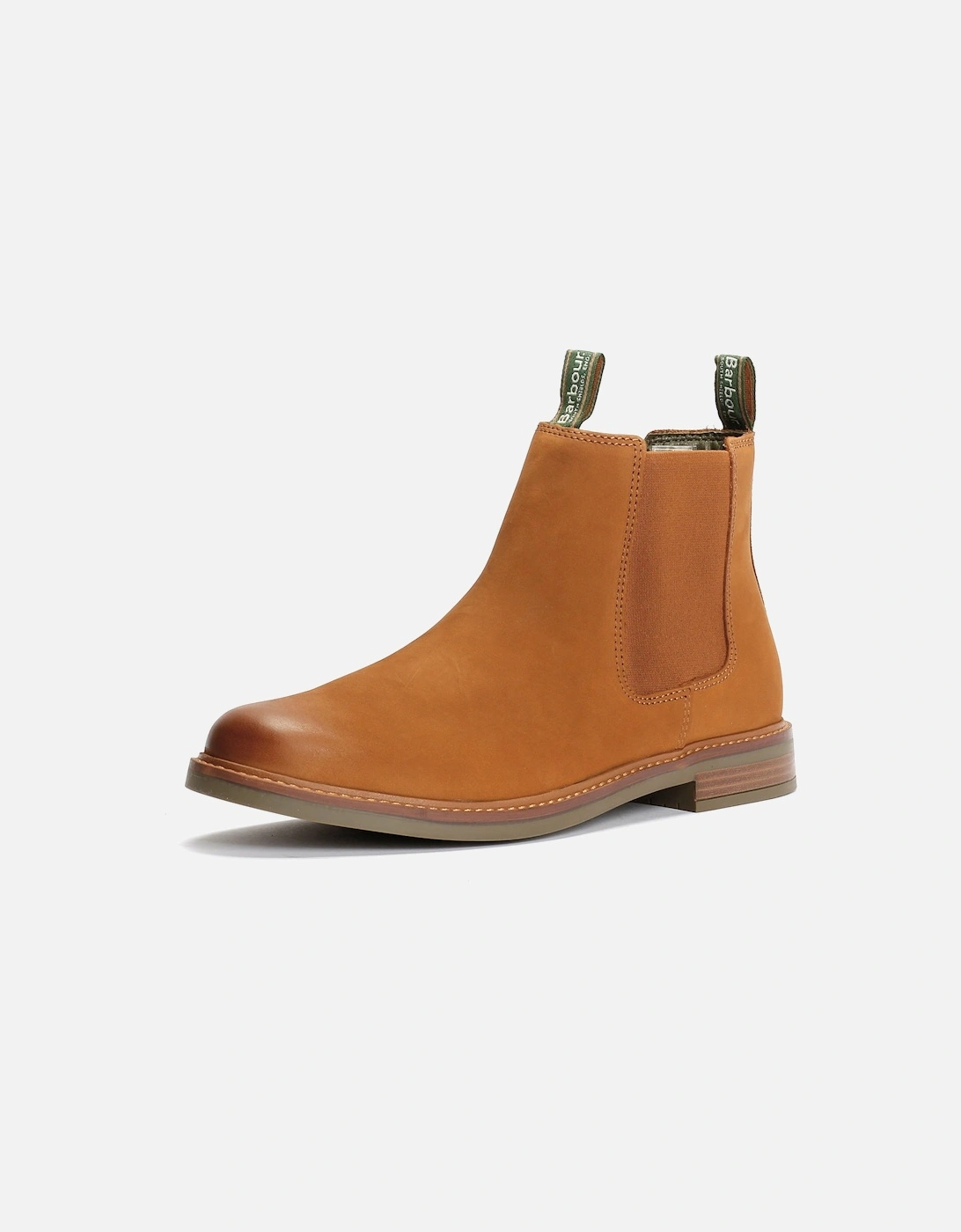 Farsley Leather Men's Dark Tan Chelsea Boots