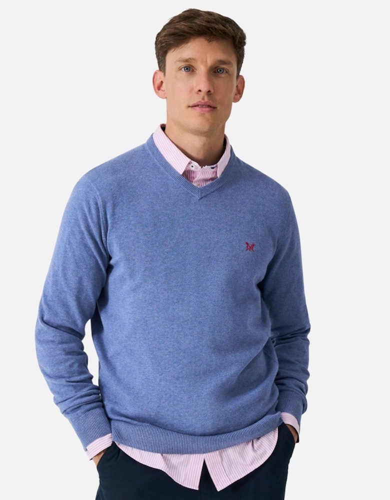 Mens Organic Cotton Vee Sweatshirt