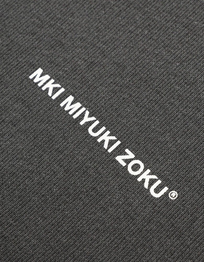 Oversized Uniform Zip Through Hoodie