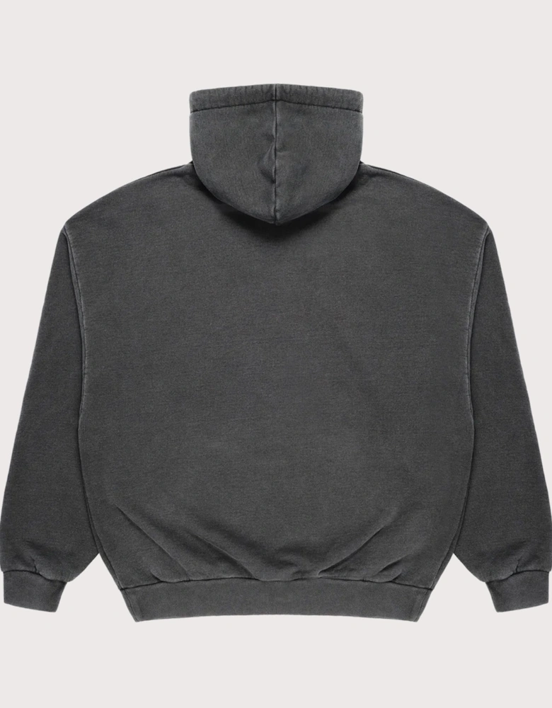 Oversized Uniform Zip Through Hoodie