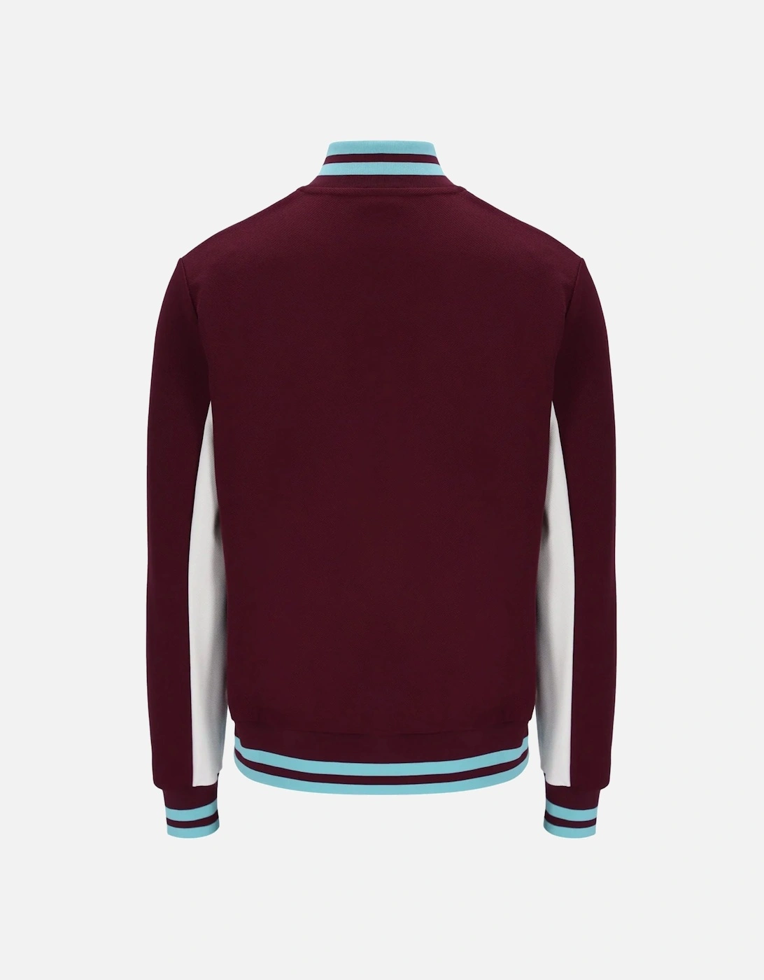 Tiebreaker Funnel Neck Track Top Jacket Fig/Gardenia/Milky Blue