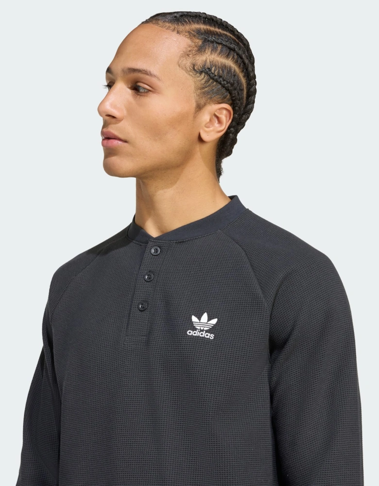 Originals Long Sleeve Waffle Top