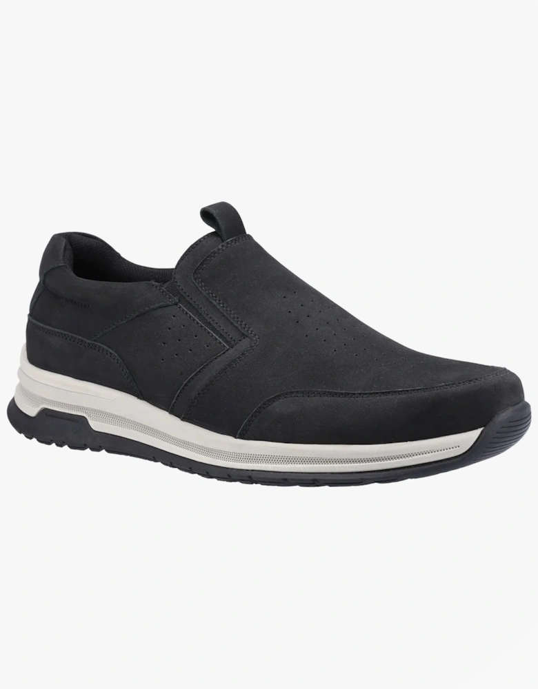 COLE Mens Trainers Black Nubuck