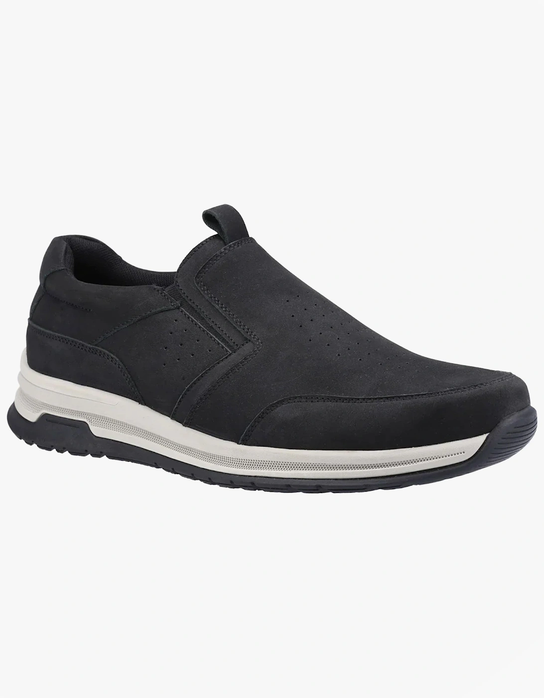 COLE Mens Trainers Black Nubuck