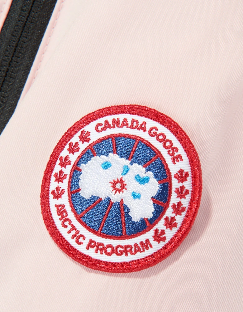 Baby Girls Down Padded Lamb Snowsuit in Pink