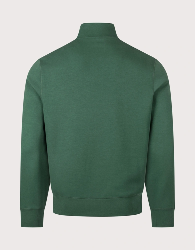 Double-Knit Quarter-Zip Jumper