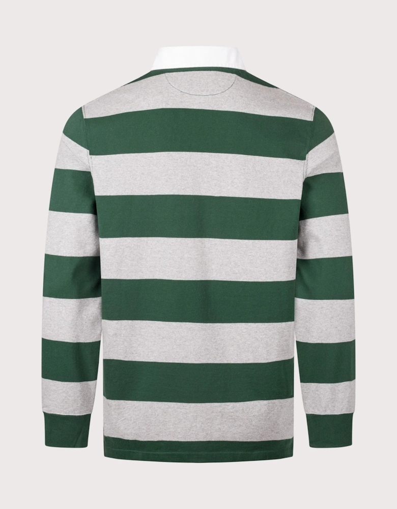 Classic Fit The Iconic Striped Rugby Shirt