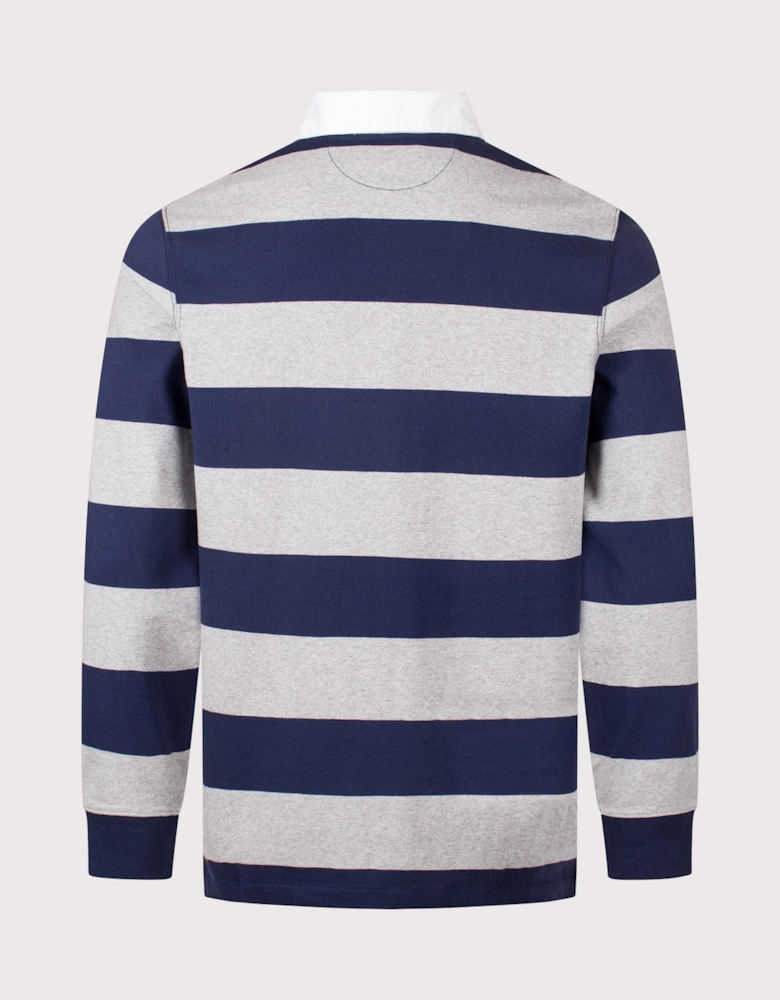 Classic Fit The Iconic Striped Rugby Shirt