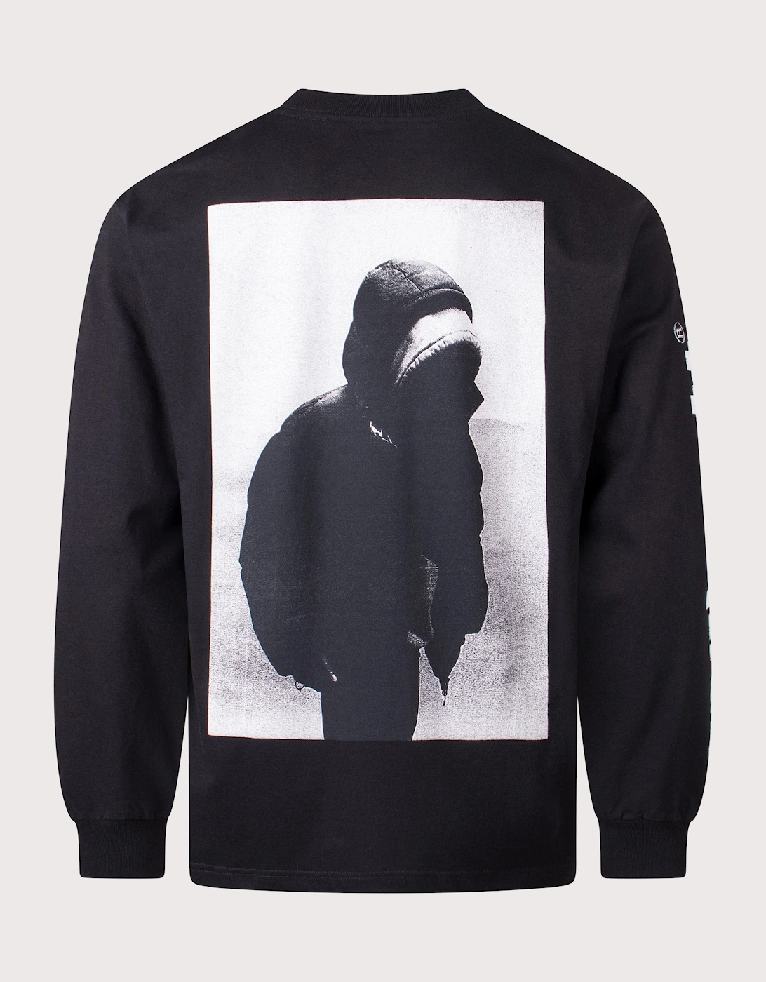 Relaxed Fit Archive Script Long Sleeve T-Shirt, 4 of 3